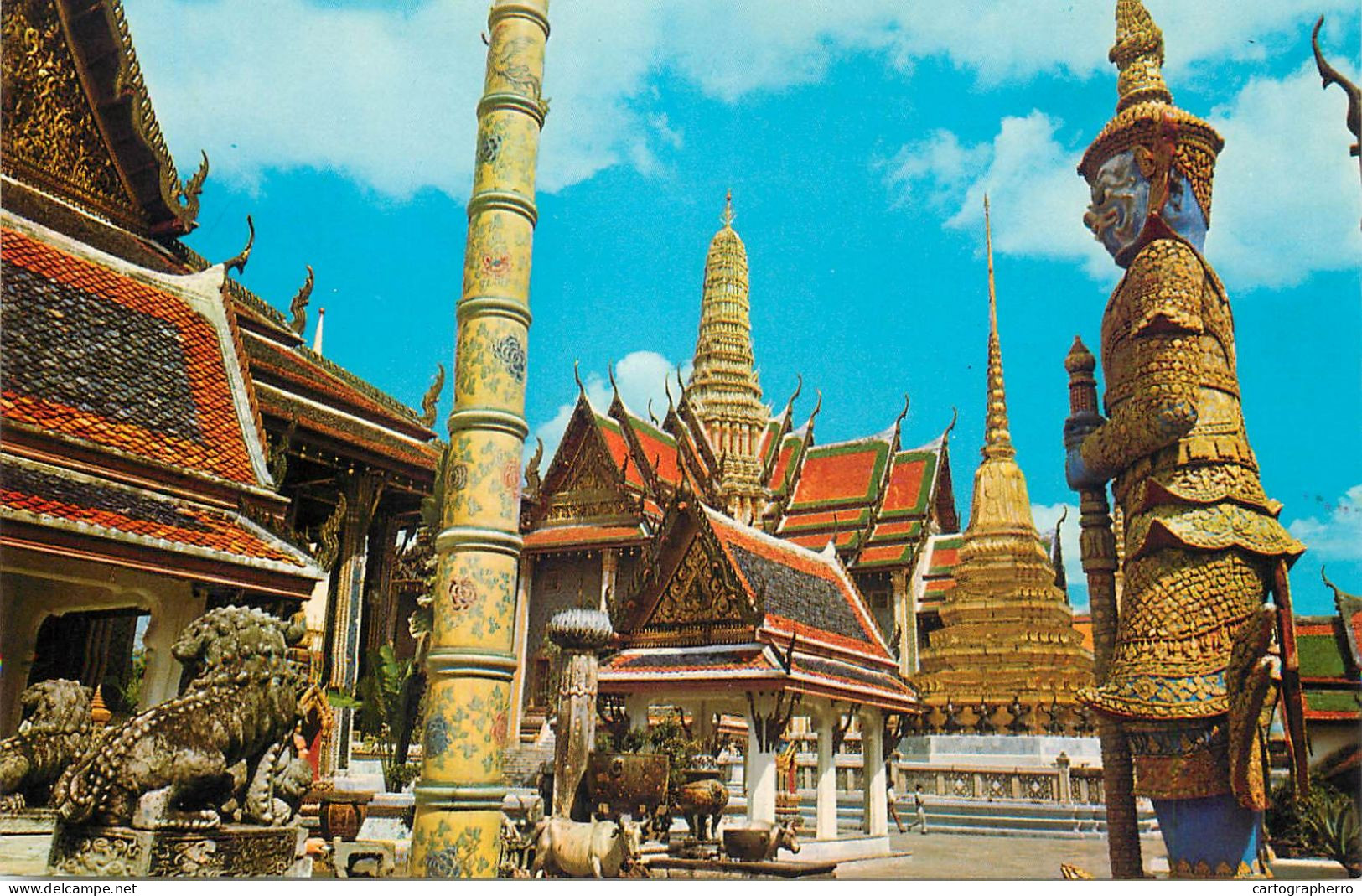 Thailand Bangkok Emerald Buddha Temple - Thailand