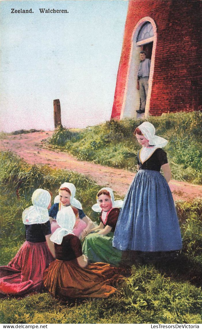 FANTAISIES - Zeeland Walcheren - Colorisé - Carte Postale Ancienne - Femmes