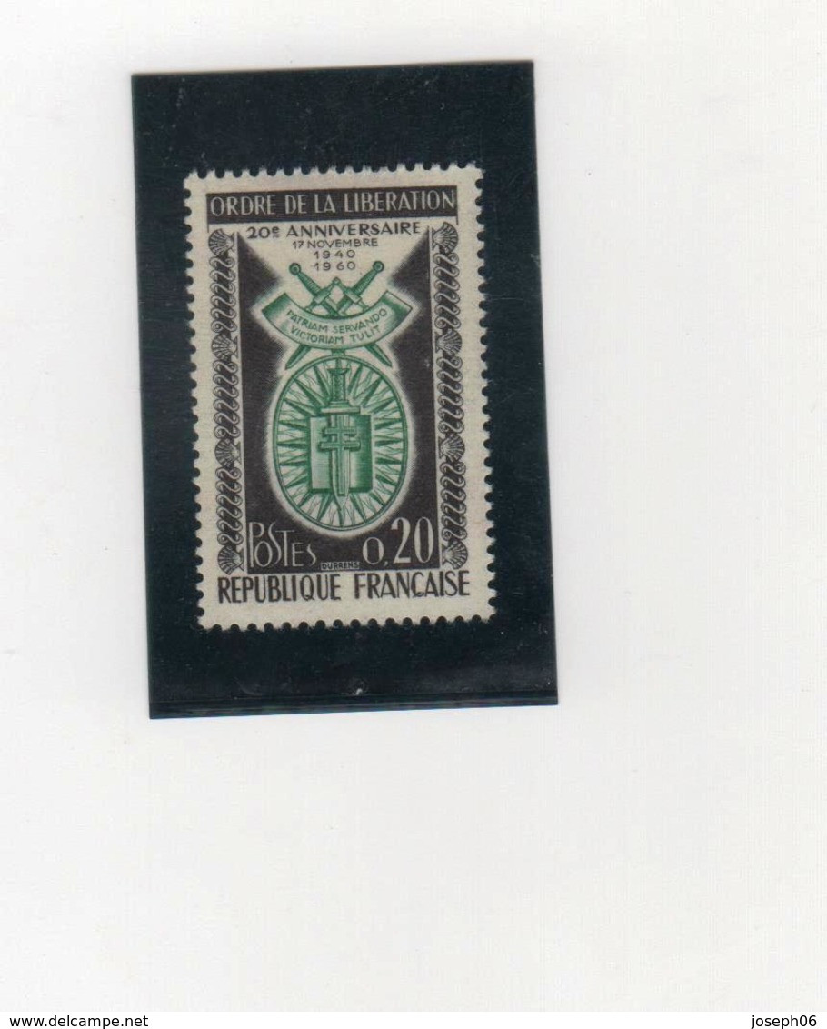 FRANCE    1960  Y.T. N° 1272  NEUF** - Unused Stamps