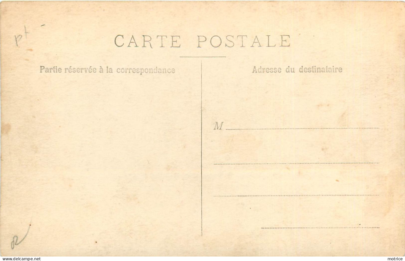 CARTE PHOTO - Fête Char, Vue à Localiser. - To Identify