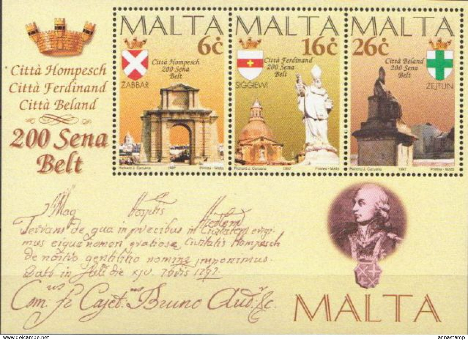 Malta MNH SS - Other & Unclassified