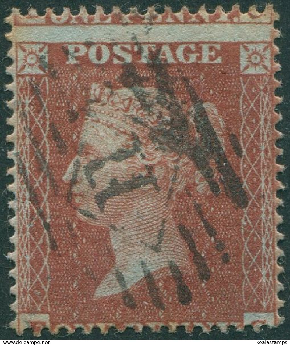 Great Britain 1854 SG26 1d Red QV Wmk 4 Plate 16 **EG FU - Unclassified