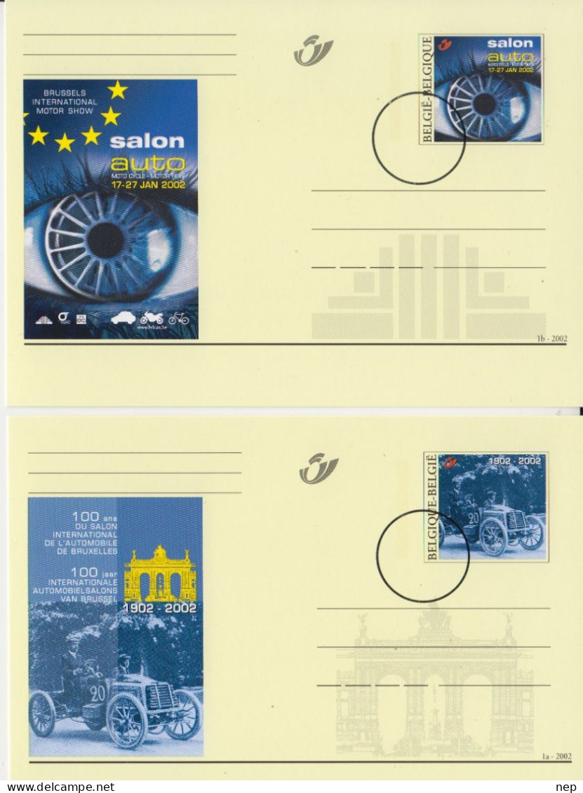 BELGIË - OPB - 2002 - BK 96/97 - (Gelimiteerde Uitgifte Pers/Press) - Cartes Postales Illustrées (1971-2014) [BK]