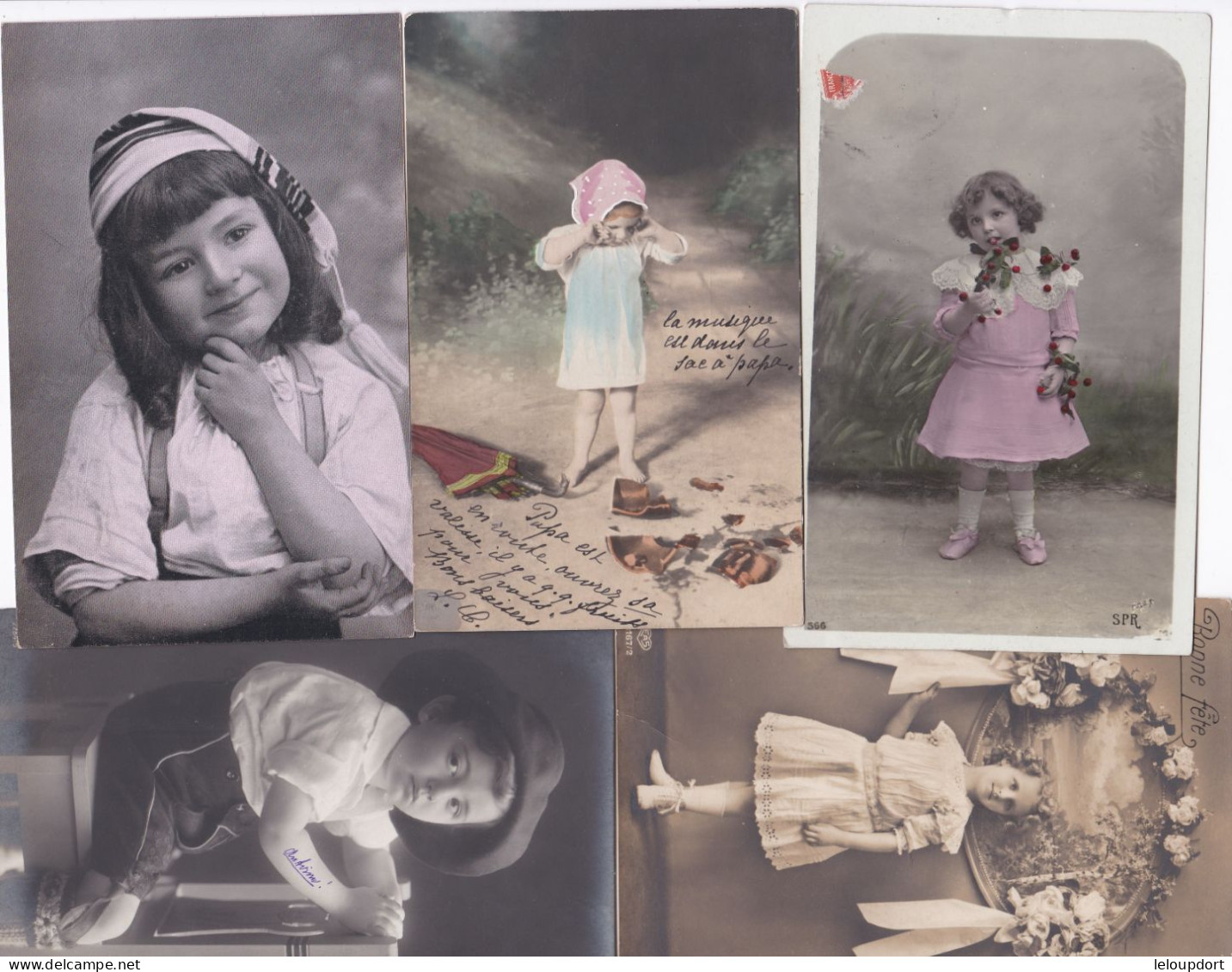 420 CPA Fantaisie Enfants Bébés , Femmes Portraits , Themes Divers - 100 - 499 Postcards