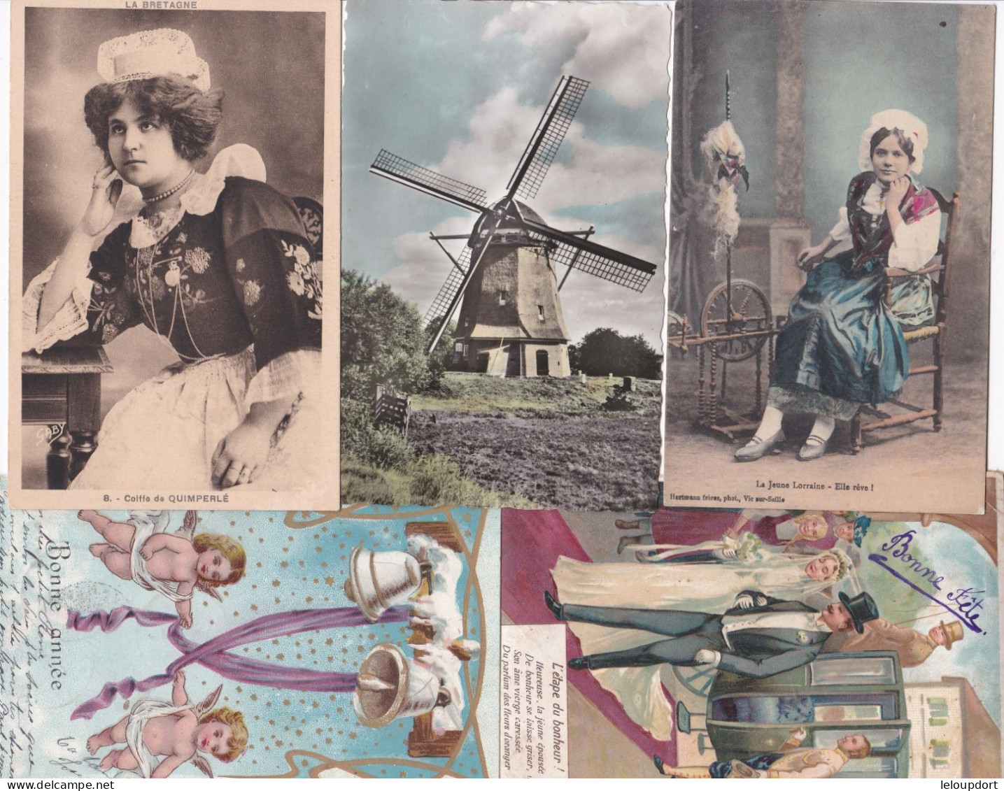 420 CPA Fantaisie Enfants Bébés , Femmes Portraits , Themes Divers - 100 - 499 Postkaarten