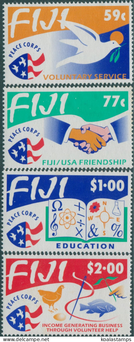 Fiji 1993 SG866-869 Peace Corps Set MNH - Fidji (1970-...)