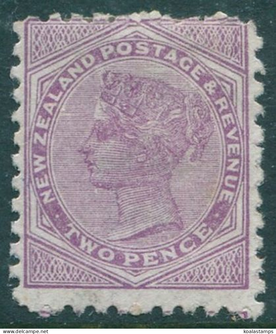 New Zealand 1882 SG188 2d Lilac QV Die 1 MH - Andere & Zonder Classificatie