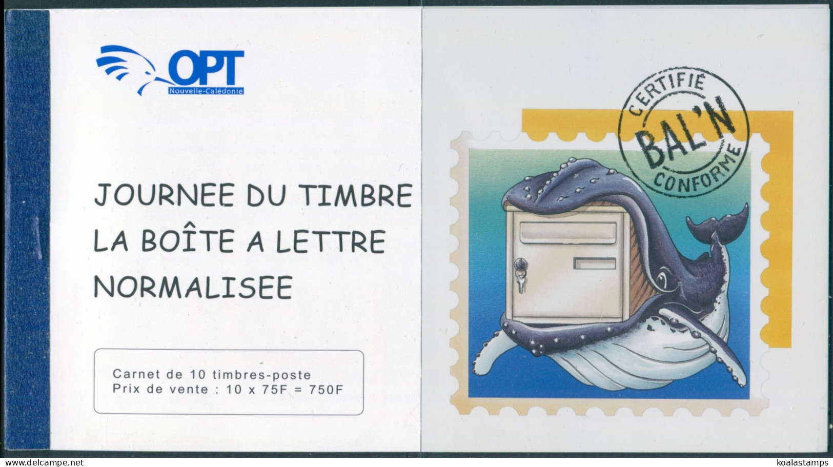 New Caledonia 2007 SG1404-1413 Letter Boxes Pane MNH - Altri & Non Classificati