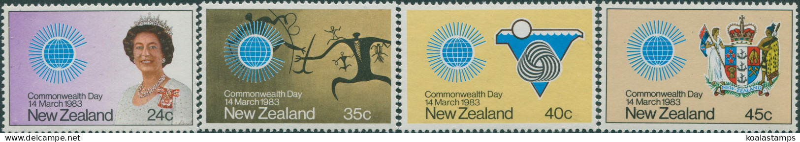 New Zealand 1983 SG1308-1311 Commonwealth Day Set MNH - Autres & Non Classés