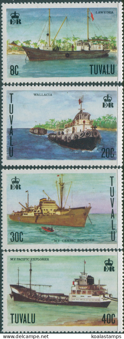 Tuvalu 1978 SG85-88 Ships Set MNH - Tuvalu