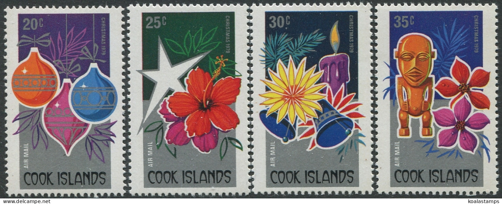 Cook Islands 1979 SG663-666 Christmas Set MNH - Cook