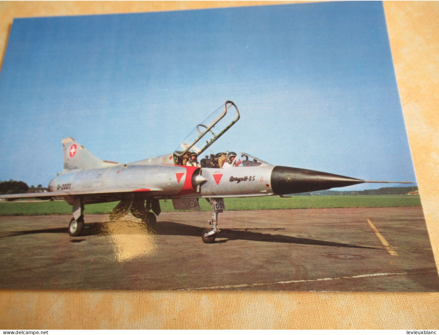 Militaria/ Aviation Suisse / 7 Cartes Postales  De Mirages/ Payerne / 1970     AV38 - Aviation