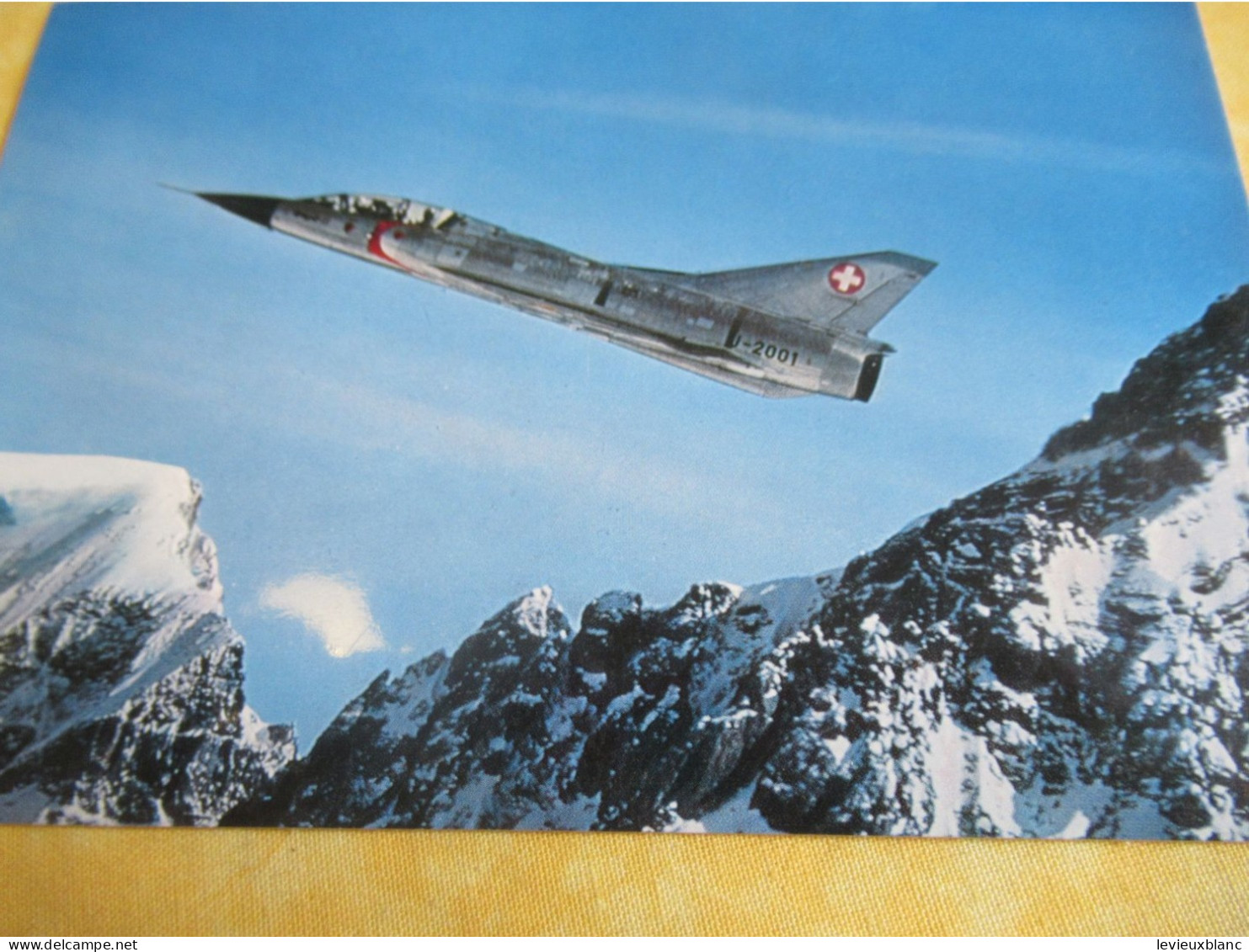 Militaria/ Aviation suisse / 7 Cartes postales  de Mirages/ Payerne / 1970     AV38