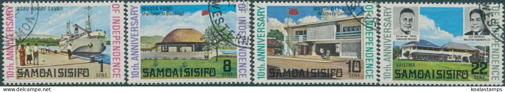 Samoa 1972 SG378-381 Independence Set FU - Samoa