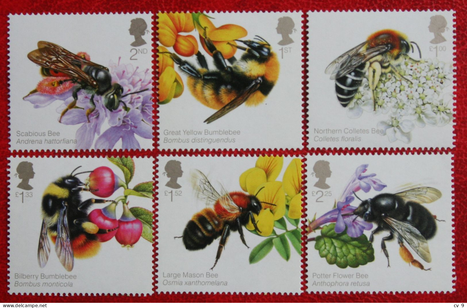 Bees Of Britain (Mi 3768-2773) 2015 POSTFRIS MNH ** ENGLAND GRANDE-BRETAGNE GB GREAT BRITAIN - Unused Stamps