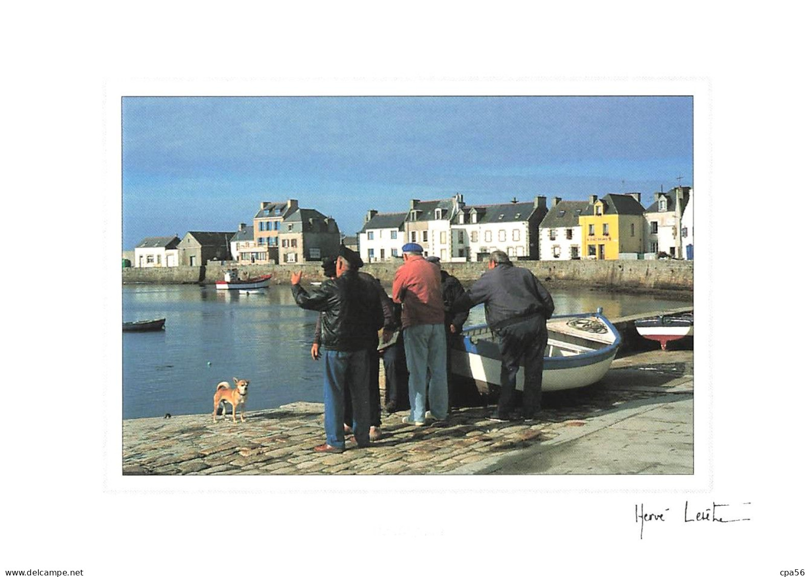 île De SEIN - Le Coin Des Blagueurs - Photo Hervé Lesetre - Hatoup éd. Groix - Ile De Sein