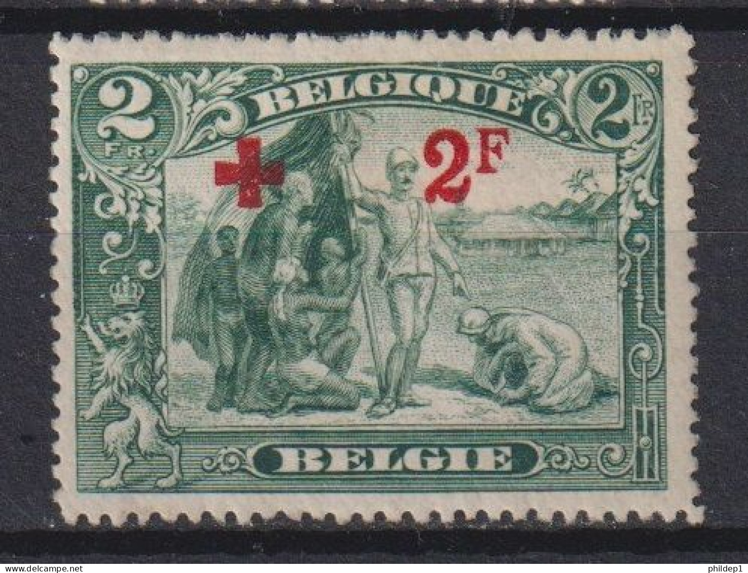 Belgique: COB N° 161 *, MH, Neuf(s). TB !!! - 1918 Croix-Rouge