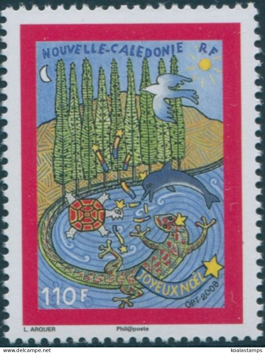 New Caledonia 2008 SG1455 110f Christmas MNH - Altri & Non Classificati