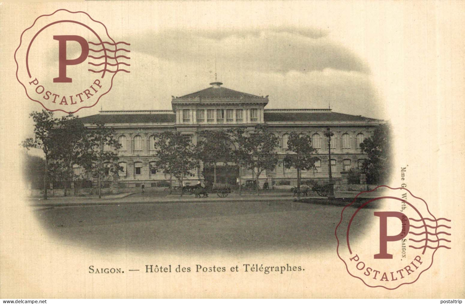 VIETNAM. SAIGON - Hôtel Des Postes Et Télégraphes - Viêt-Nam