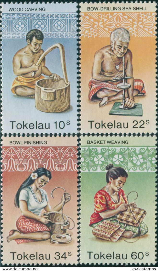 Tokelau 1982 SG81-84 Handicrafts Set MNH - Tokelau