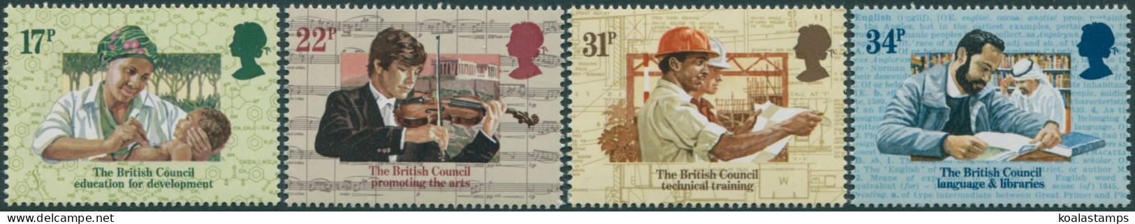 Great Britain 1984 SG1263-1266 QEII British Council Set MNH - Non Classés