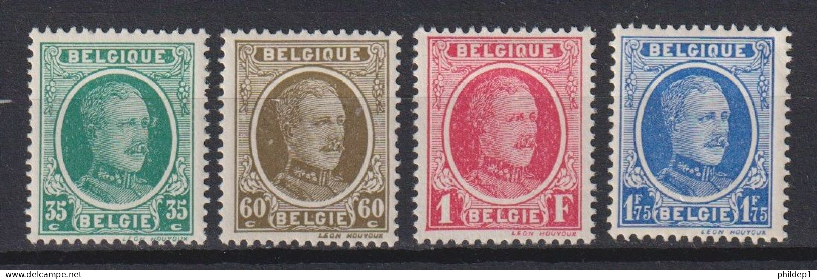 Belgique: COB N° 254/57 *, MH, Neuf(s). TB !!! - 1922-1927 Houyoux