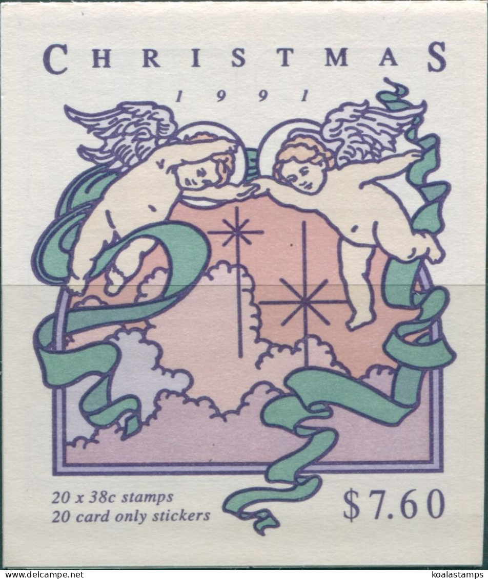 Australia Booklet 1991 SG1309 38c Christmas MNH - Otros & Sin Clasificación