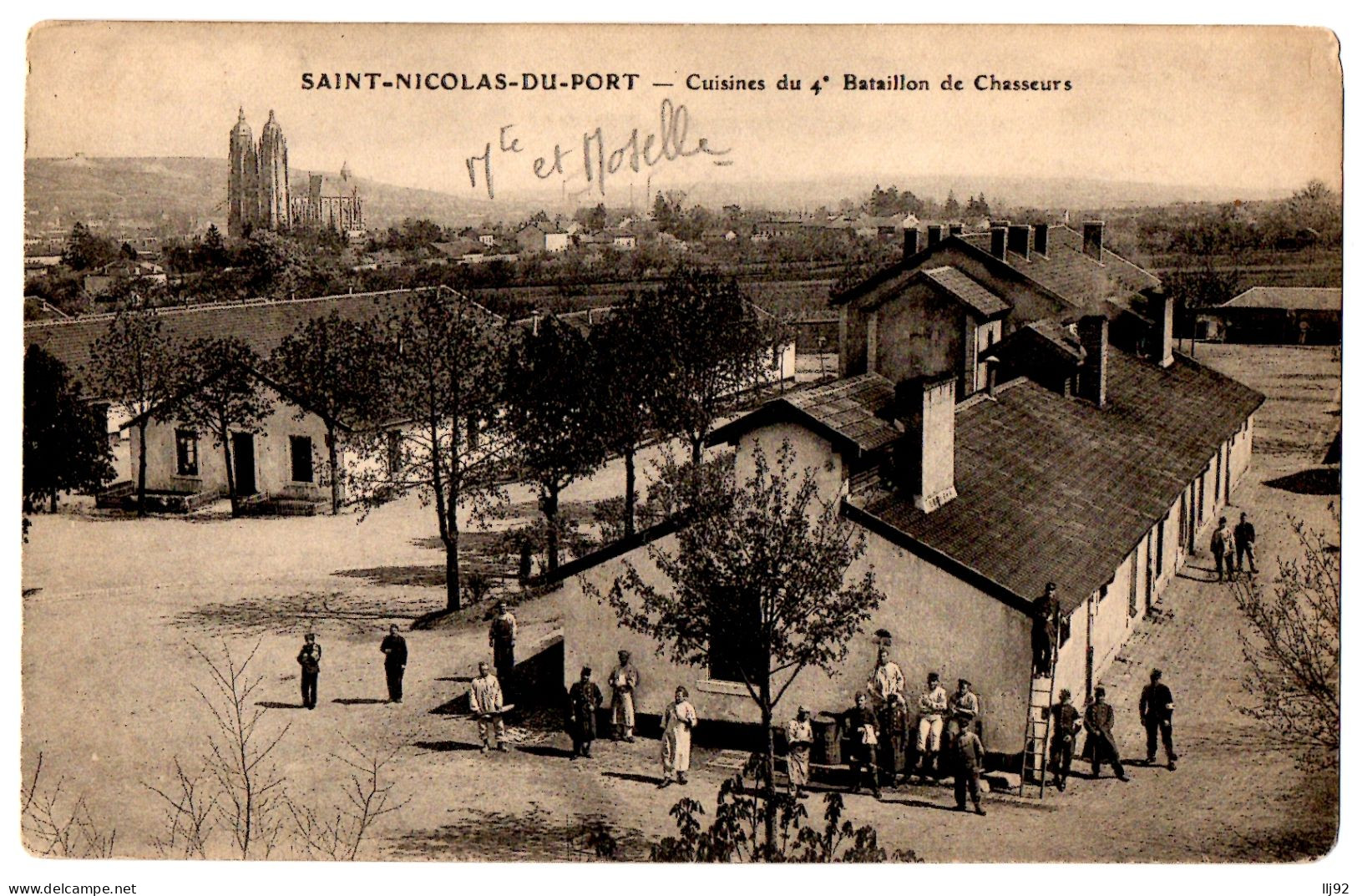 CPA 54 - SAINT NICOLAS DE PORT (Meurthe Et Moselle) - Cuisines Du 4e Bataillon De Chasseurs - Saint Nicolas De Port