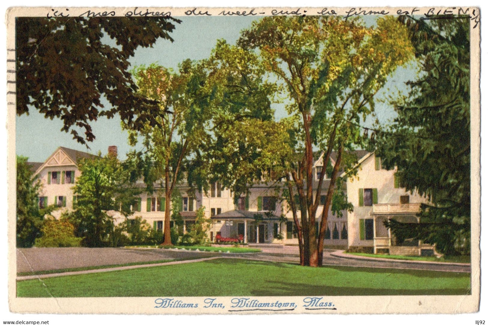 CPA USA - Massachussetts - Williams Inn, Williamstown - Sonstige & Ohne Zuordnung