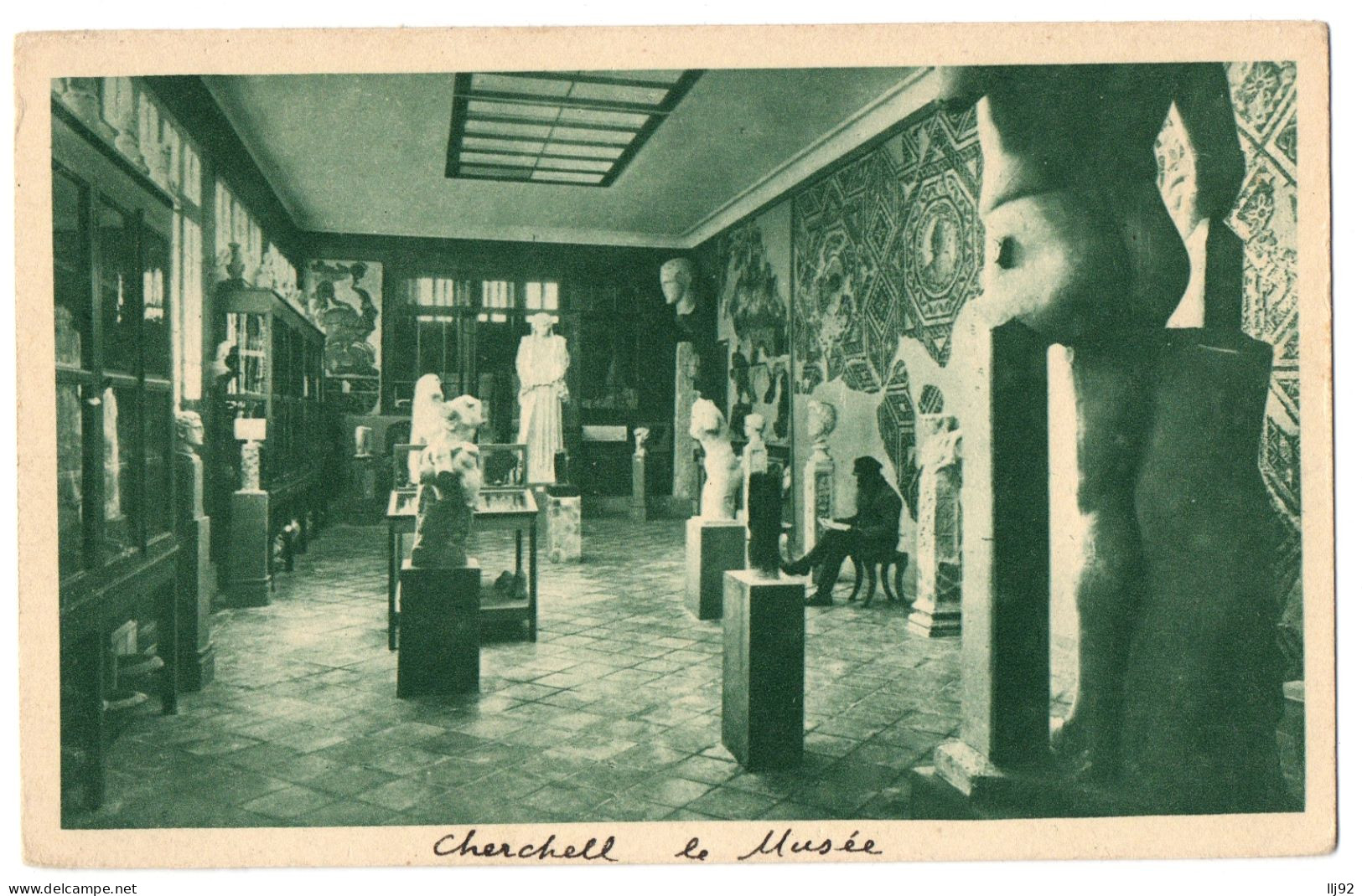 CPA ALGERIE - CHERCHELL - Intérieur Du Musée - Other & Unclassified