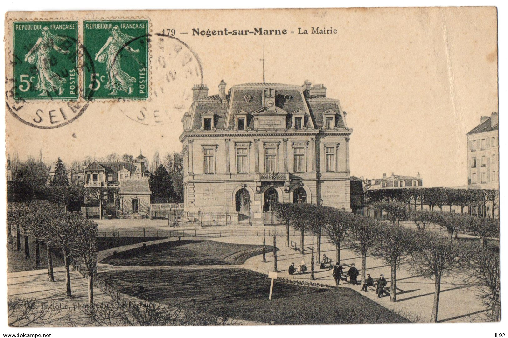 CPA 94 - NOGENT SUR MARNE (Val De Marne) - 179. La Mairie - Nogent Sur Marne