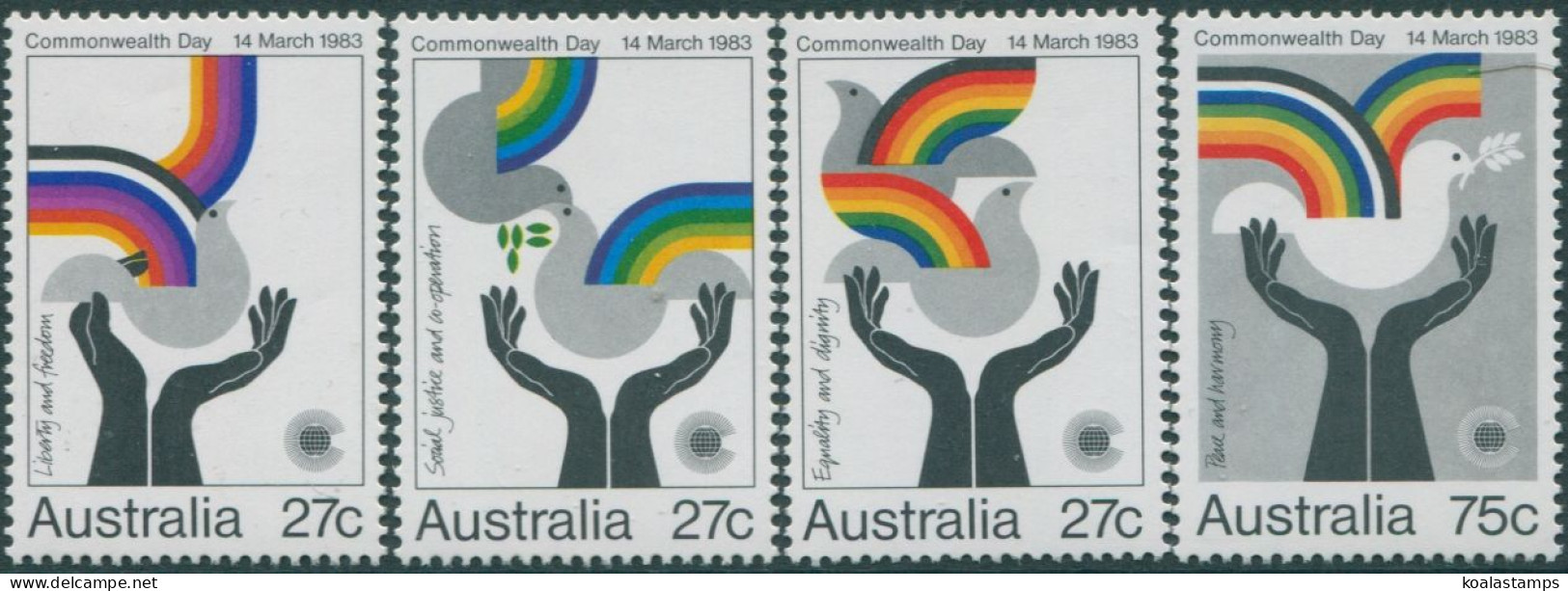 Australia 1983 SG882-885 Commonwealth Day Set MLH - Other & Unclassified