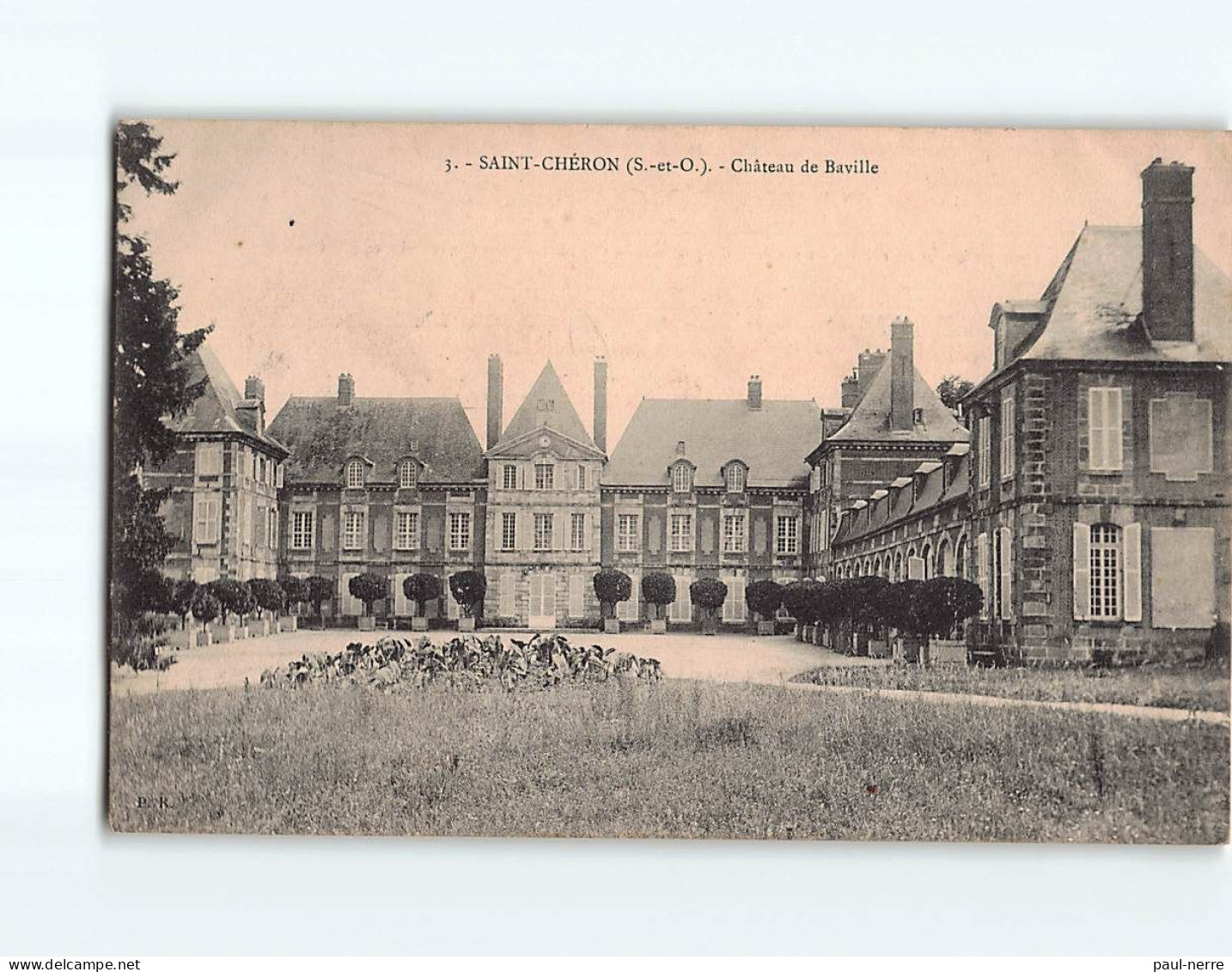 SAINT CHERON : Château De Baville - état - Saint Cheron