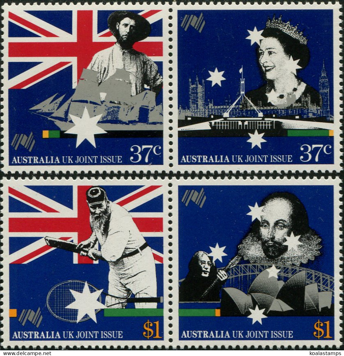 Australia 1988 SG1145 Joint Issue With UK Set MNH - Sonstige & Ohne Zuordnung