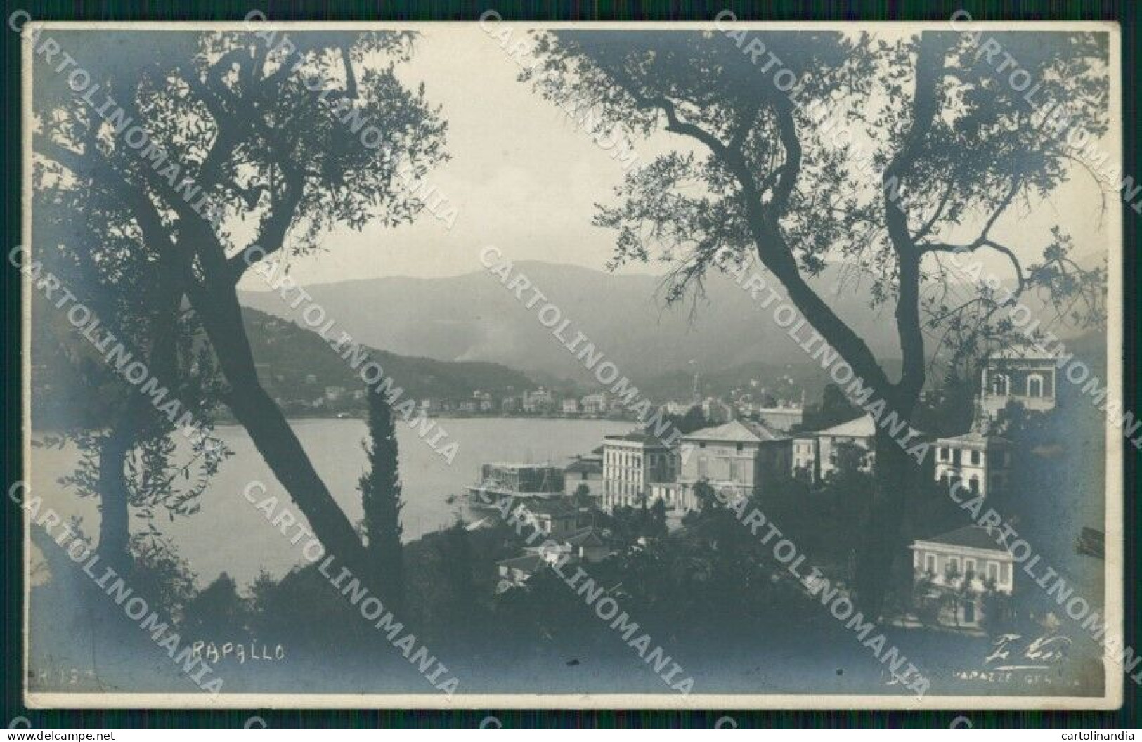 Genova Rapallo STRAPPINO Neer Foto Cartolina VK1444 - Genova