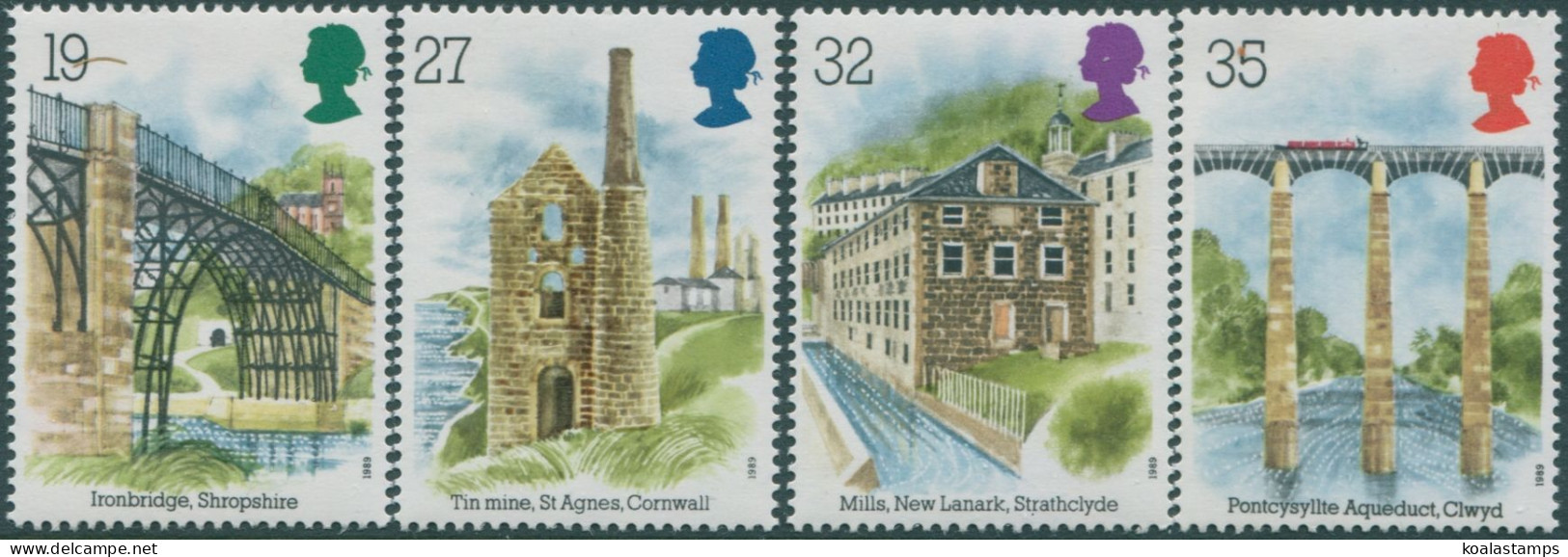 Great Britain 1989 SG1440-1443 QEII Industrial Archaeology Set MNH - Unclassified
