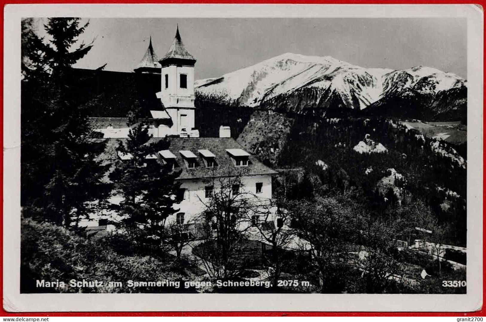 Maria Schutz Am Semmering Gegen Schneeberg. 1935 - Semmering