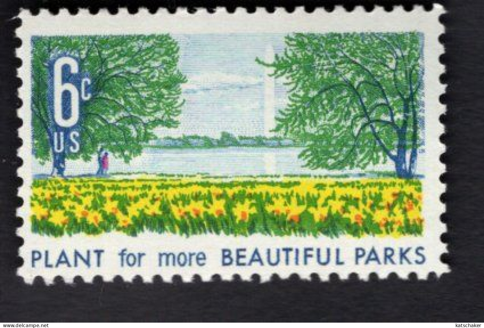 2011804934 1968 SCOTT 1366 (XX) POSTFRIS MINT NEVER HINGED  (XX) - BEAUTIFICATION OF AMERICA - Unused Stamps