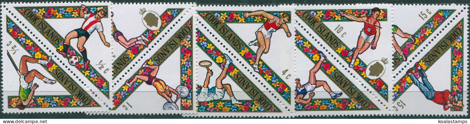 Cook Islands 1969 SG295-304 South Pacific Games Set MNH - Cookinseln