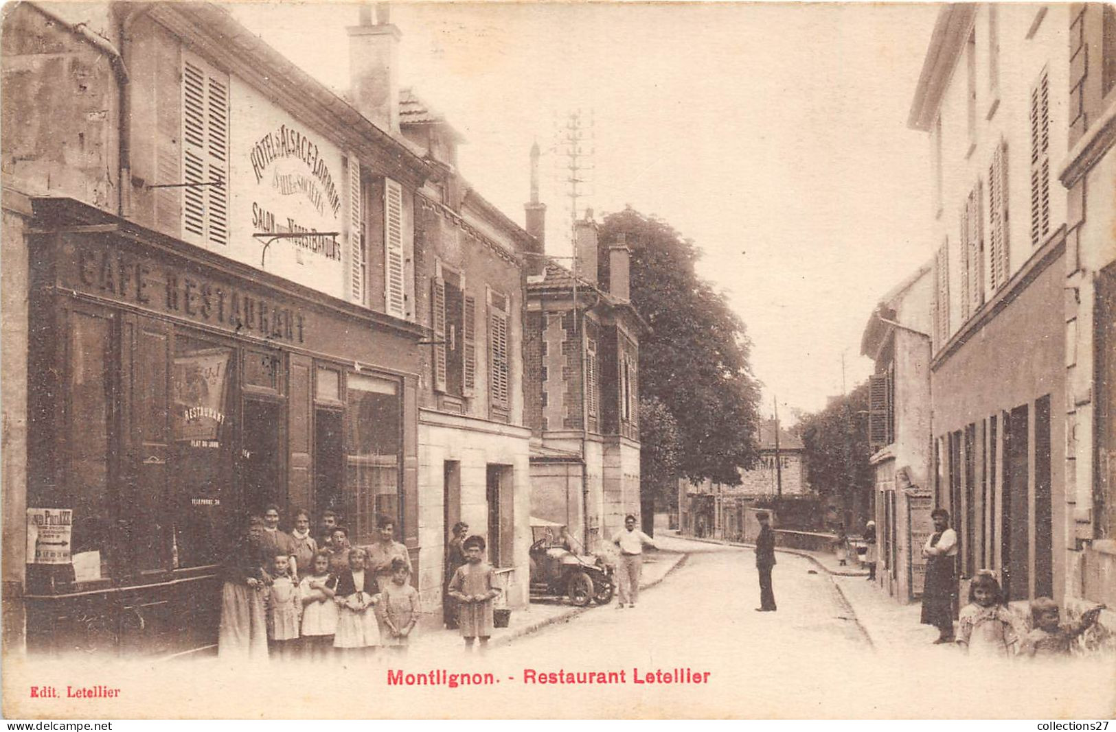 95-MONTLIGNON- RESTAURANT LETELLIER - Montlignon