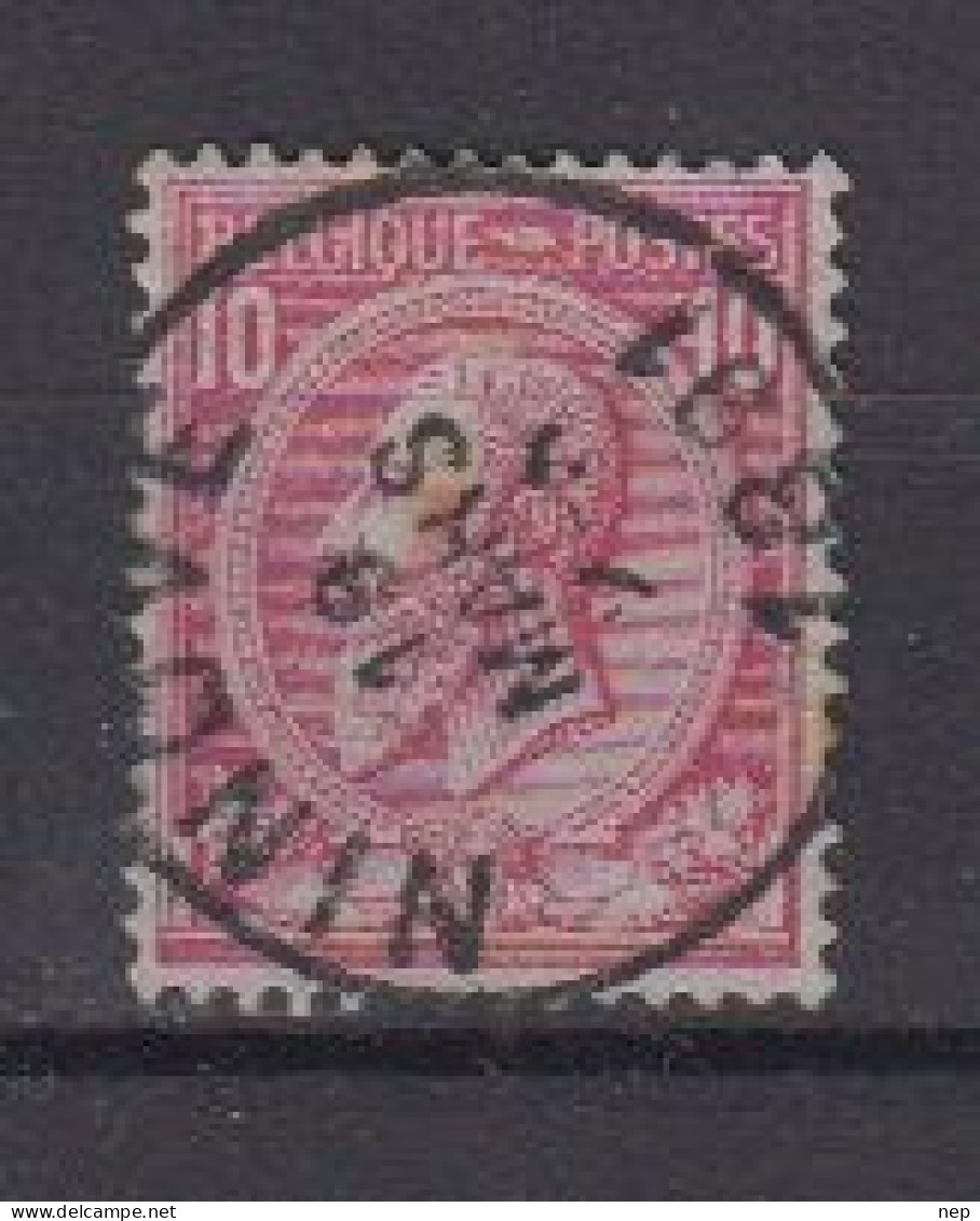 BELGIË - OBP - 1884/91 - Nr 46 T0 (NINOVE) - Coba + 2.00 € - 1884-1891 Leopoldo II