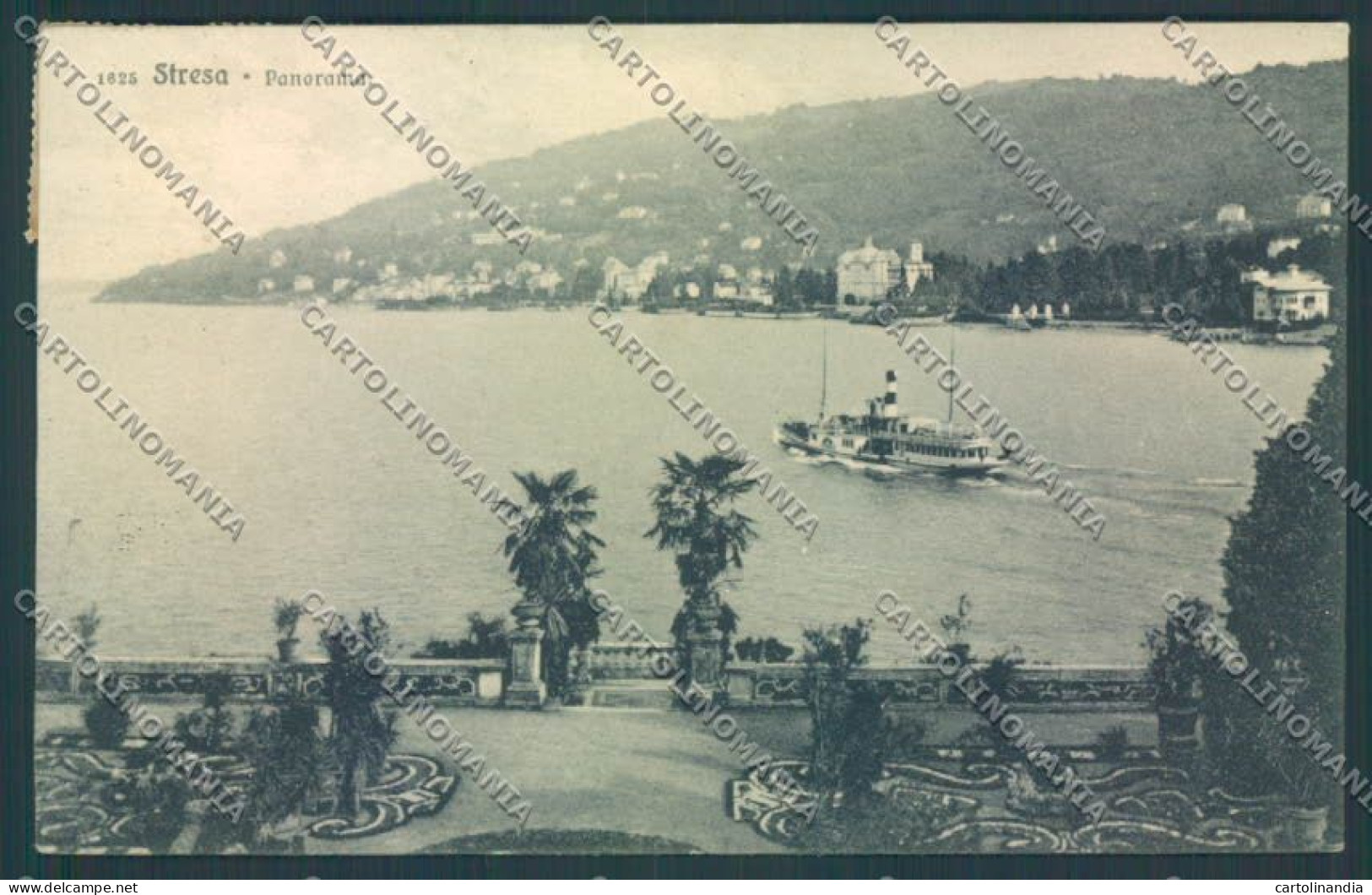 Verbania Stresa Battello Cartolina ZQ5397 - Verbania