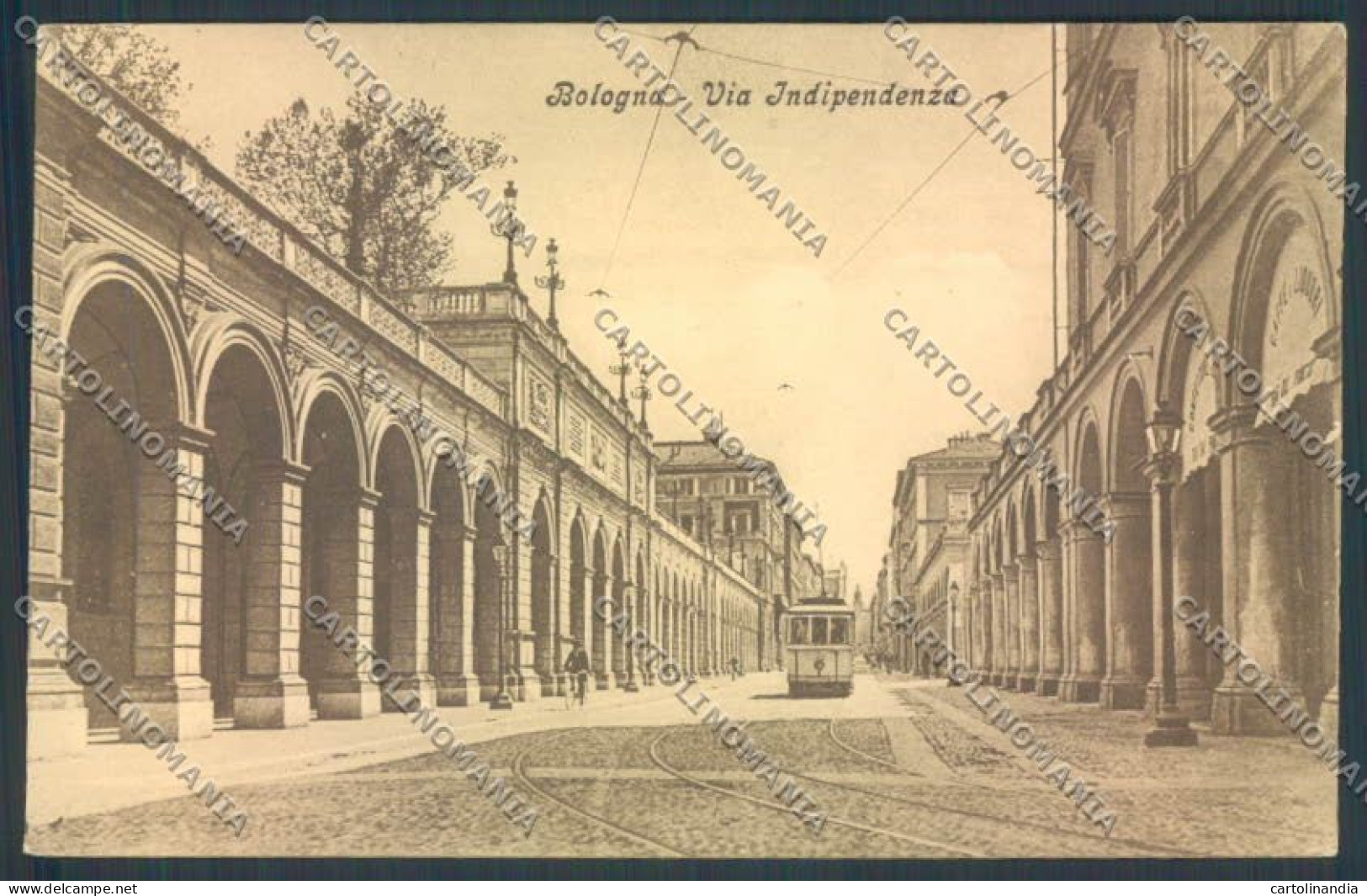 Bologna Città Tram Cartolina ZT2181 - Bologna