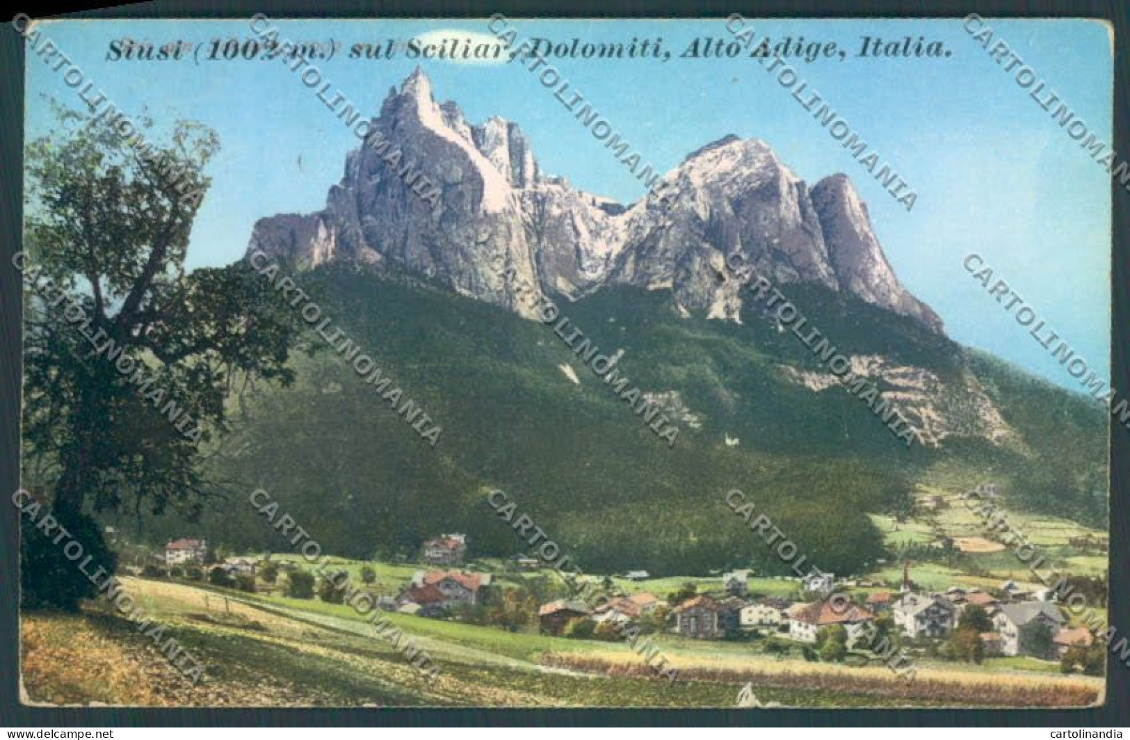 Bolzano Castelrotto Siusi Cartolina ZT9698 - Bolzano (Bozen)