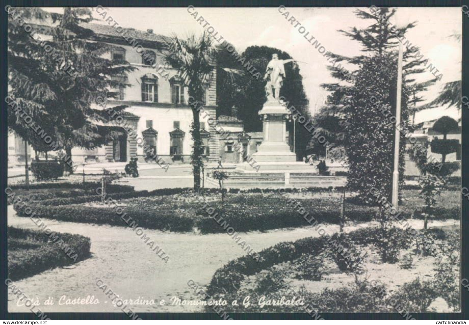 Perugia Città Di Castello Garibaldi FG Cartolina ZF6588 - Perugia