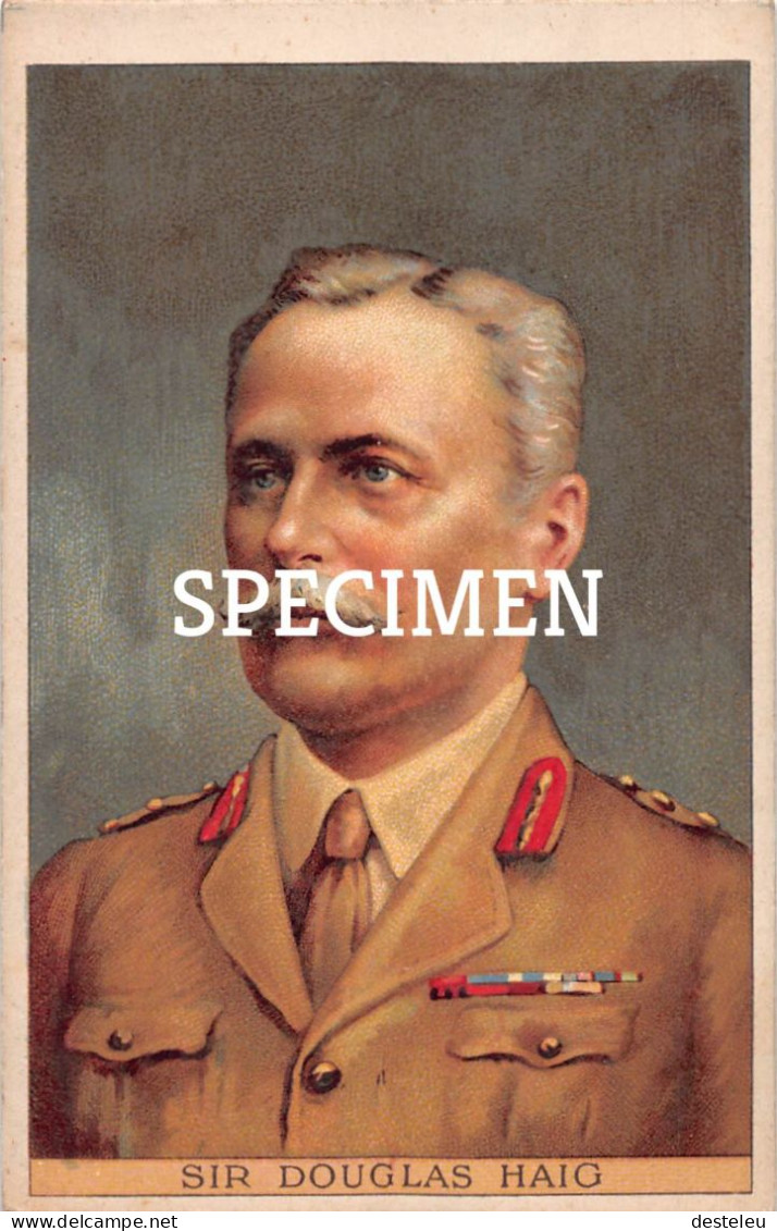 Sir Douglas Haig - Personen