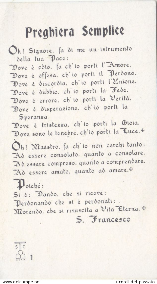 Santino S.francesco D'assisi - Santini