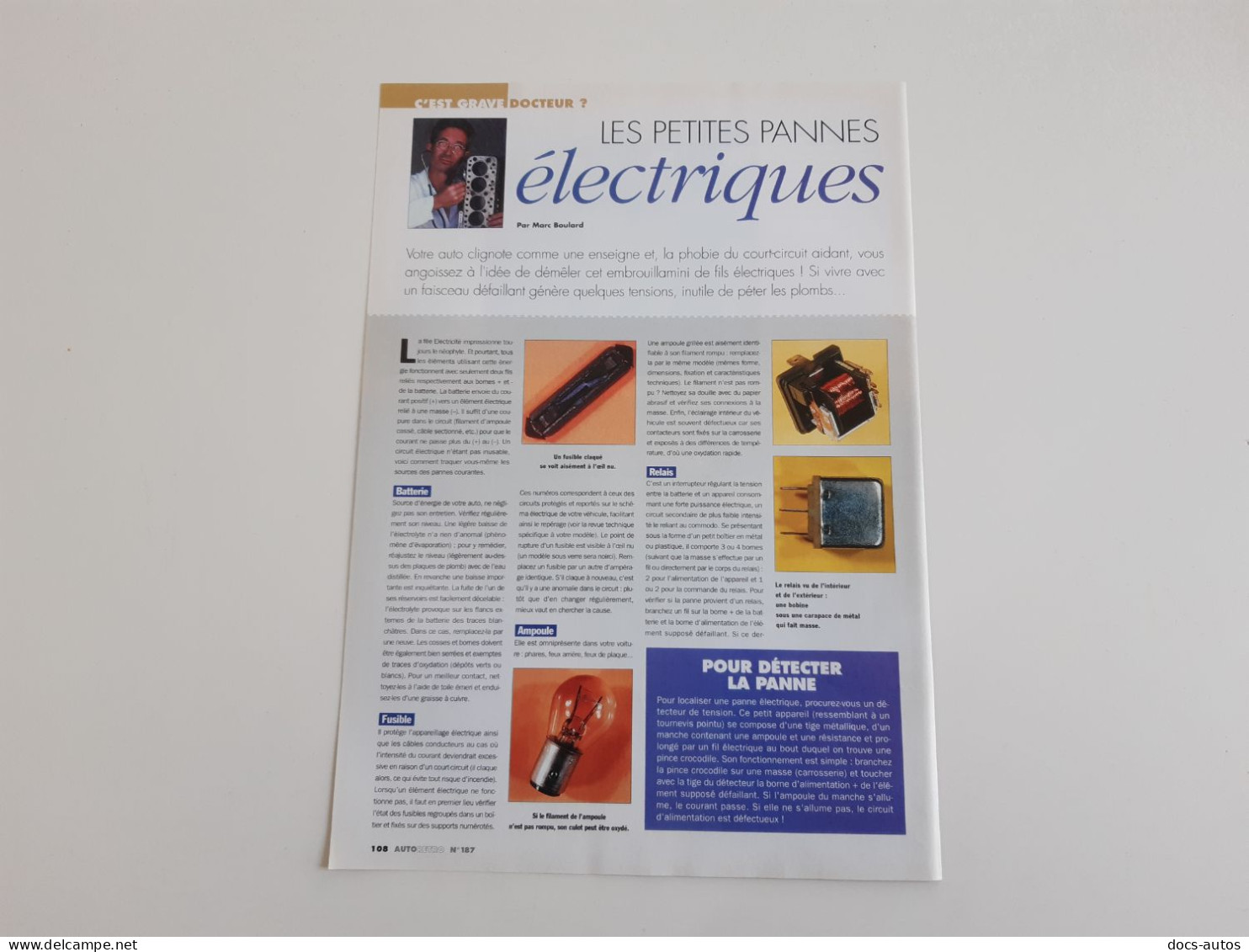 Coupure De Presse Technique Les Petites Pannes électriques - Other & Unclassified