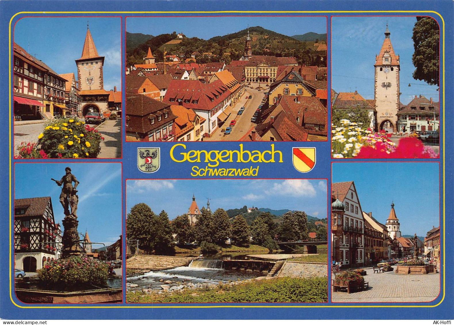 Gengenbach Im Schwarzwald Mehrbildkarte - Freiburg I. Br.