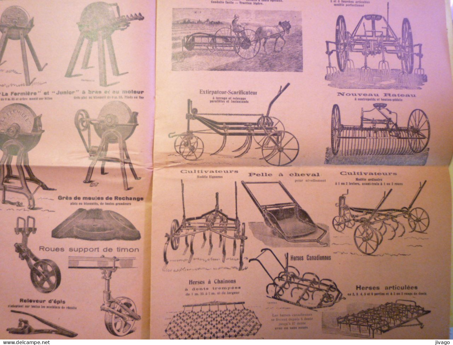 2024 - 1501  Catalogue Superbement Illustré  1932  (Machines Agricoles Et Autres)  16 Pages   XXX - Pubblicitari